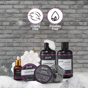 Lavender Bath Spa Gift Set for Men Women and Couples! Best Spa Set Christmas Gift (8 PC)