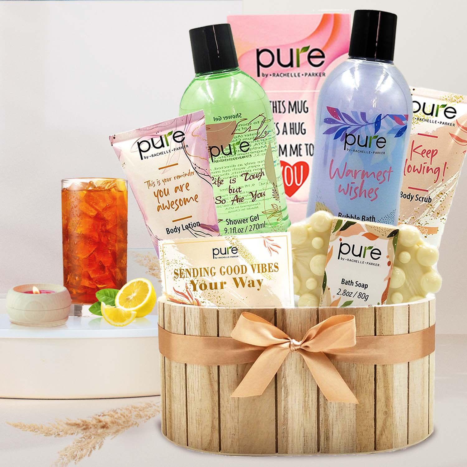 Birthday Gifts for Women, Relaxing Spa Gift Basket for Women Gifts